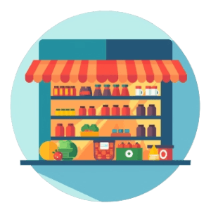 magasin alimentaire